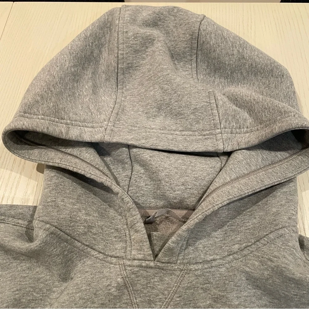 Lululemon All Yours Hoodie *Fleece W3DVBS (Heathered Core Medium Grey) - Size 4